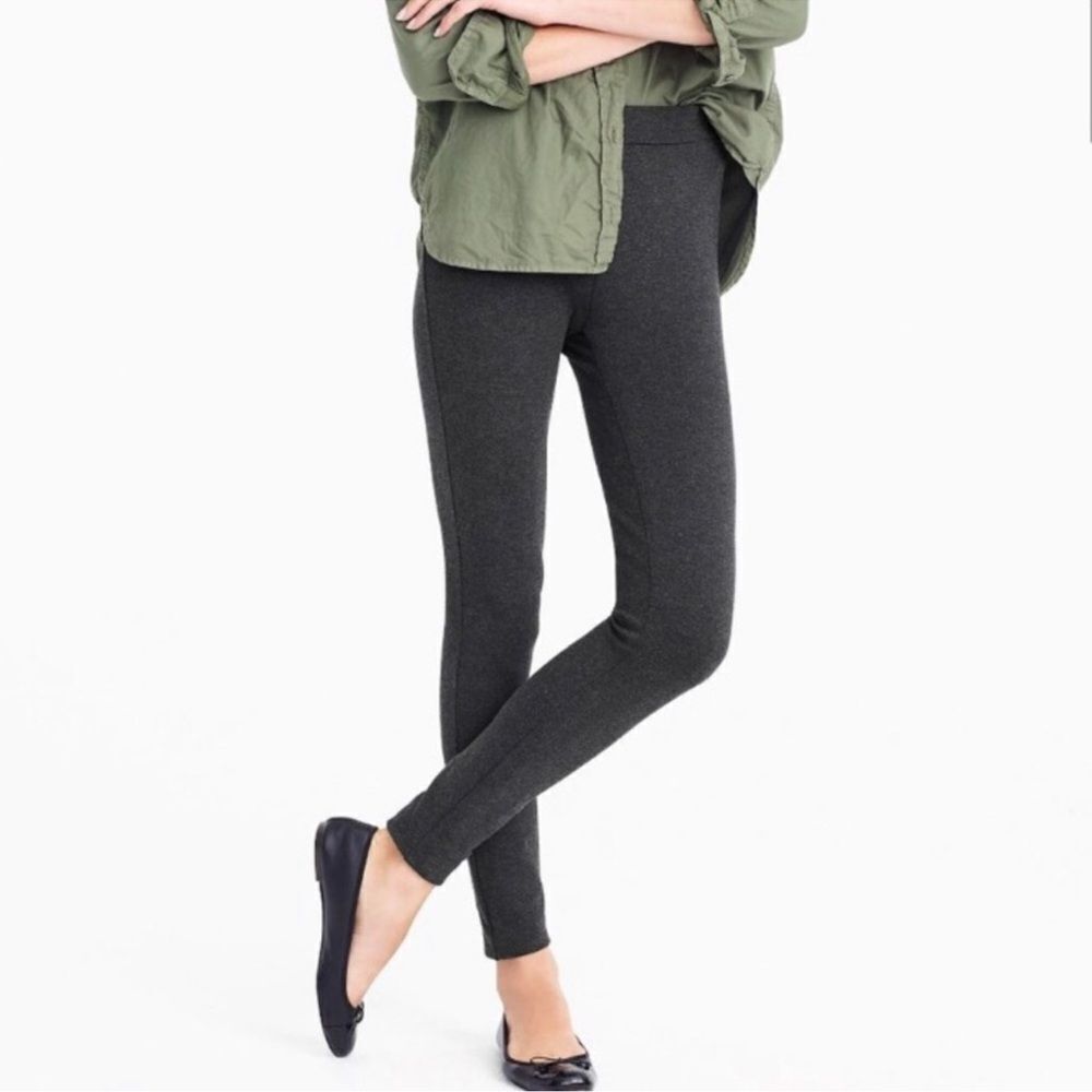 J. Crew Pixie Pants in Charcoal Grey Size M Tall